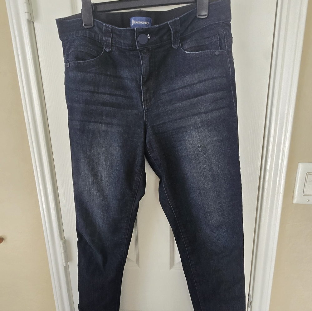 Democracy Women's Deep Indigo Skinny Jeans